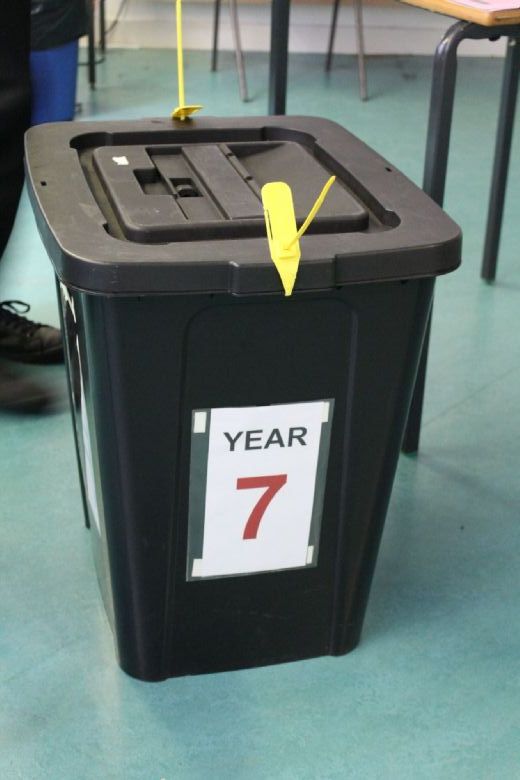 Picture of a ballot box